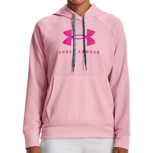 Womens Under Armour Pink Hoodie XL